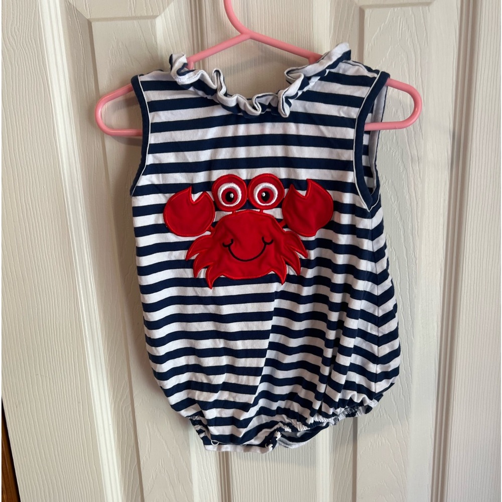 Baby girl bubble 12 months